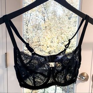 Parfait Black Lace Bra 38D
